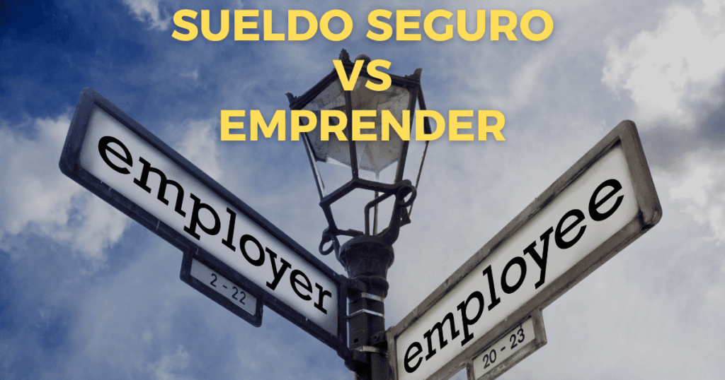 Señal de las calles, mostrando 2 caminos diferentes